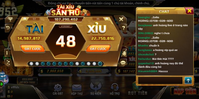 Tham gia trải nghiệm B52 Tài Xỉu Online