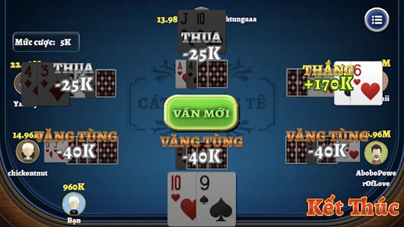 Giữ tâm lý vững vàng khi chơi bài Cát tê