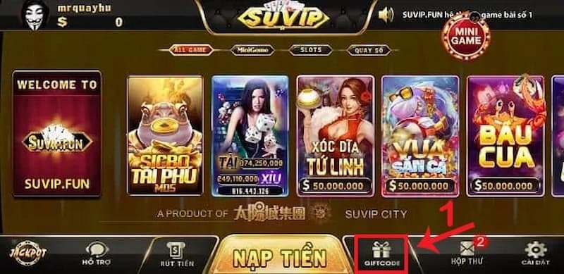 Cổng game Suvip hoạt động hợp pháp, an toàn, minh bạch