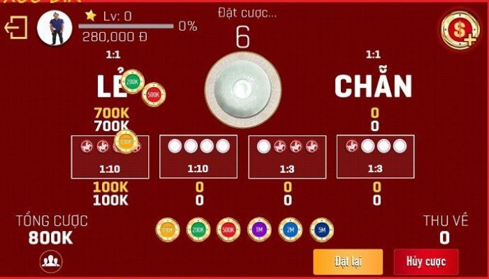 cách giữ bình tĩnh khi chơi xóc đĩa online