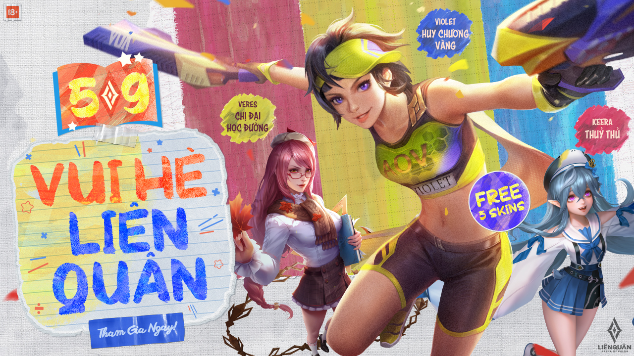 Jun88 - Sự kiện Liên Quân Mobile - Điểm nhấn của trò chơi 3 sự kiện Liên Quân