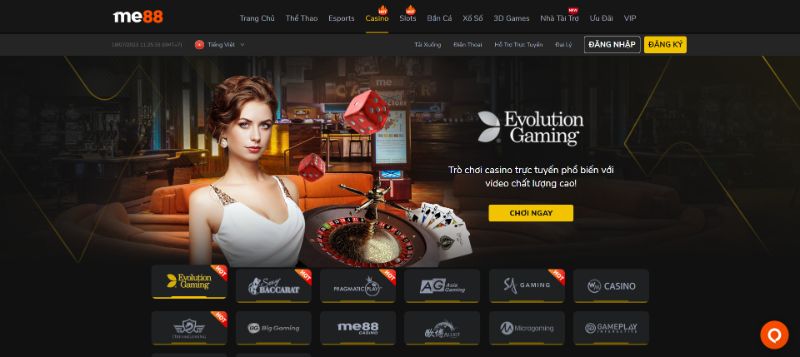 ME88 - Sòng bạc trực tuyến