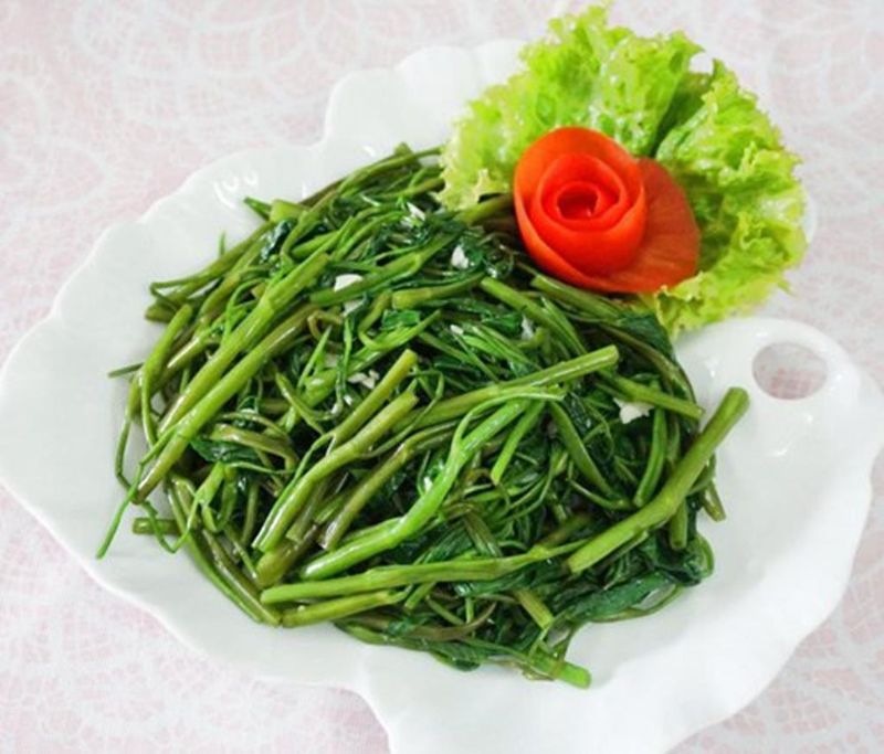 Thấy rau muống trong mơ không được may mắn 