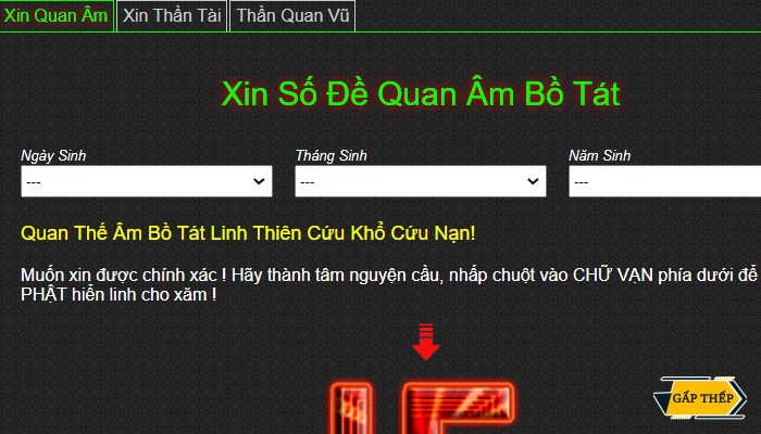 phần mềm tính xổ số chính xác nhất