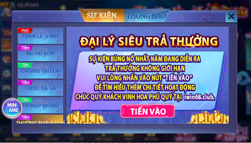 đại lý siêu trả thưởng