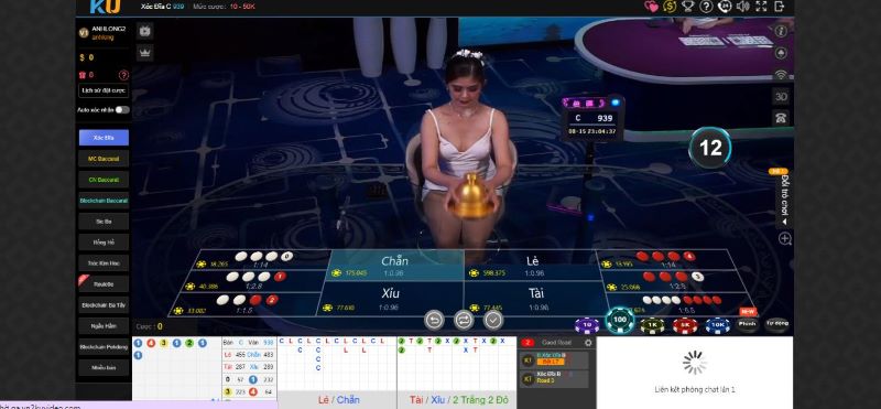 Giao diện chơi xóc đĩa Kubet hiện đại Giao diện chơi xóc đĩa Kubet hiện đại