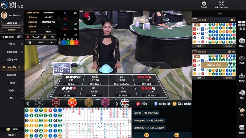 Chia nhỏ số tiền cược để đặt phù hợp