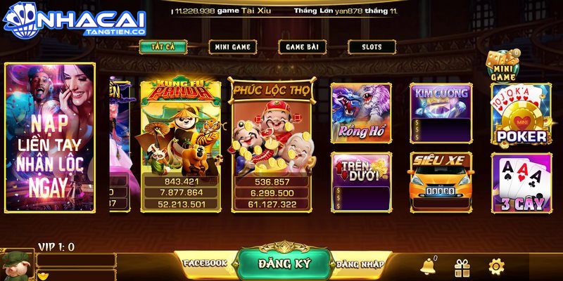 Kho game đồ sộ và phong phú độc nhất vô nhị