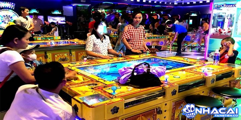 Máy bắn cá thường có một giao diện màn hình lớn