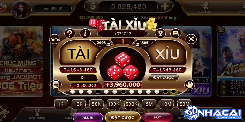 Tài Xỉu là một  hình thức giải trí phổ biến ở Việt Nam rất được ưa chuộng